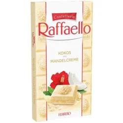 Товар Шоколадка Confetteria Raffaello Mandel creme Рафаелло білий шоколад Кокос з мигдалем 90г