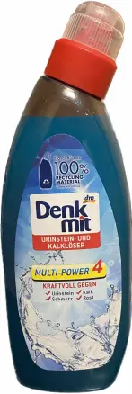 Засіб для чищення унітазів Denkmit wc urinstein und kalklöser 750мл