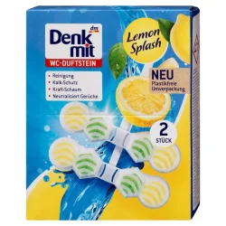 Товар Підвіска для унітазу Denkmit multi active lemon splash 2шт