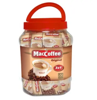 Кава розчинна MacCoffee 3в1 банка 50шт