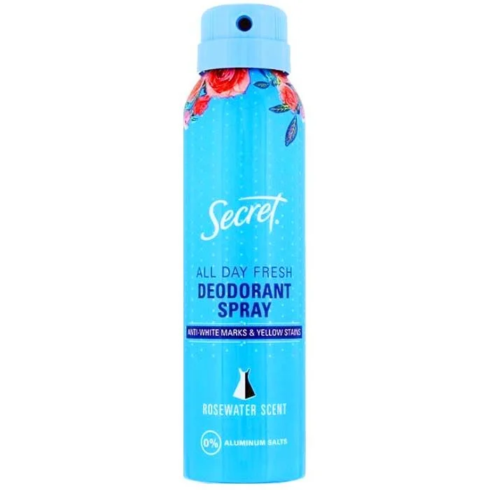 Жіночий аерозольний дезодорант Secret rosewater 150мл