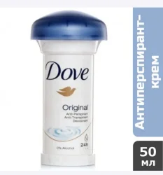 Товар Антиперспірант крем Dove original 50мл