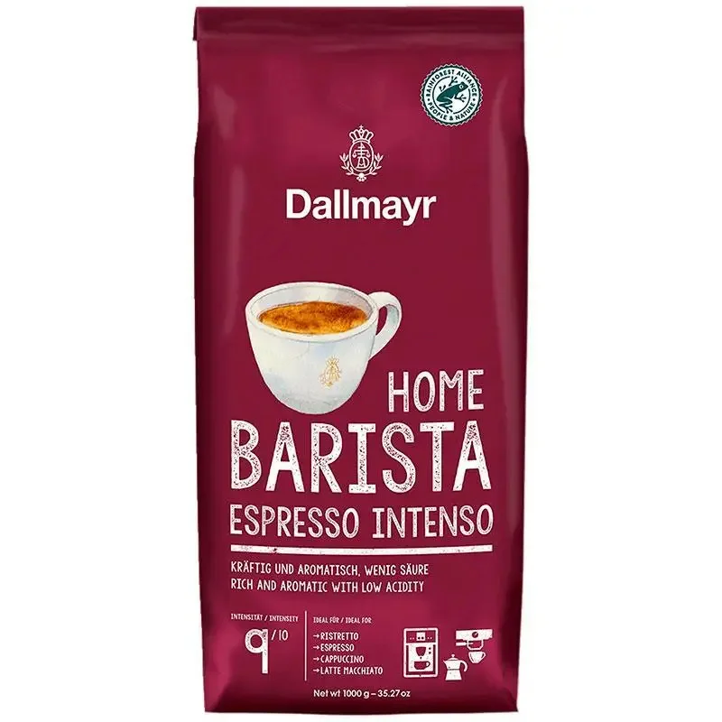 Кава в зернах Dallmayr home barista espresso intenso 1кг