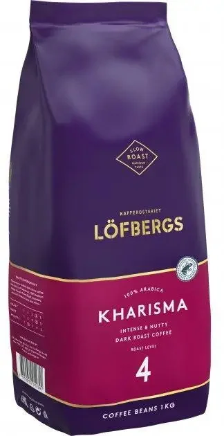 Кава у зернах lofbergs kharisma 1 кг