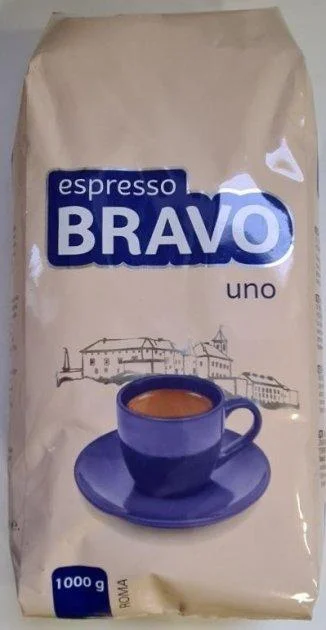 Кава зернова Bravo bravo uno 1 кг
