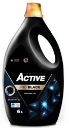Товар Гель для прання чорного одягу Active black 6000мл