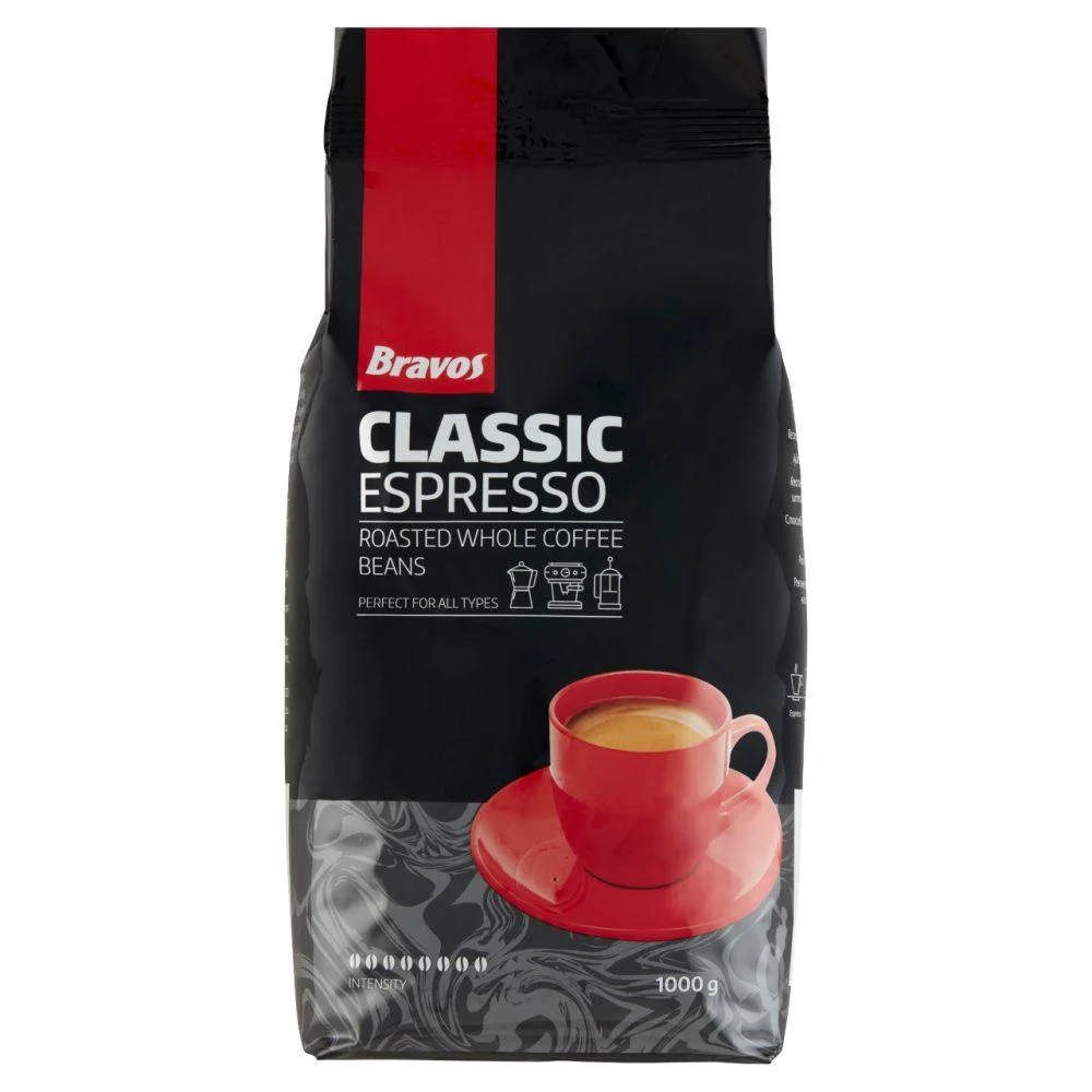 Кава в зернах bravos Bravos espresso 1kg