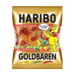 Товар Желейні цукерки Haribo goldbaren 100г