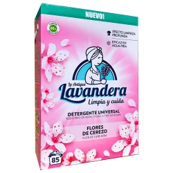 Товар Порошок пральний Універсальний Lavandera LimpiaCuida Detergente Universal Flores Cerezo Лавандера Квіти Сакури 85 прань 4700г