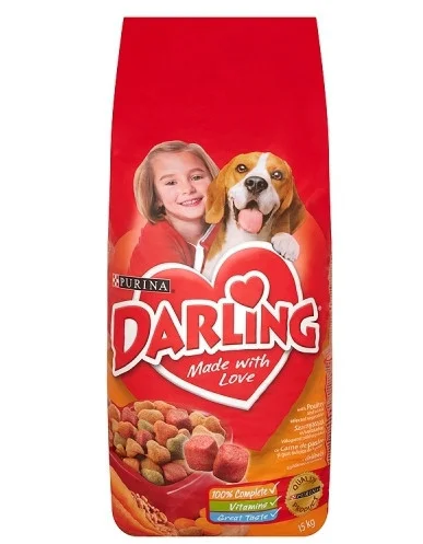 Сухий корм для собак Purina Darling з птицею і добірними овочами 15кг