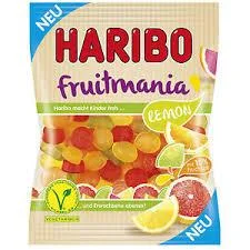 Желейні цукерки Haribo haribo fruitmania lemon 175 гр. (німеччина)