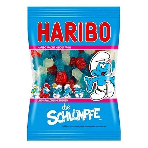 Желейні цукерки Haribo haribo die schlümpfe 200 гр. (німеччина)