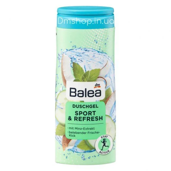 Balea гель для душу спорт і свіжість 300 ml