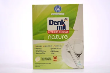 Товар Таблетки для посудомийних машин Denkmit geschirr reiniger nature 30шт