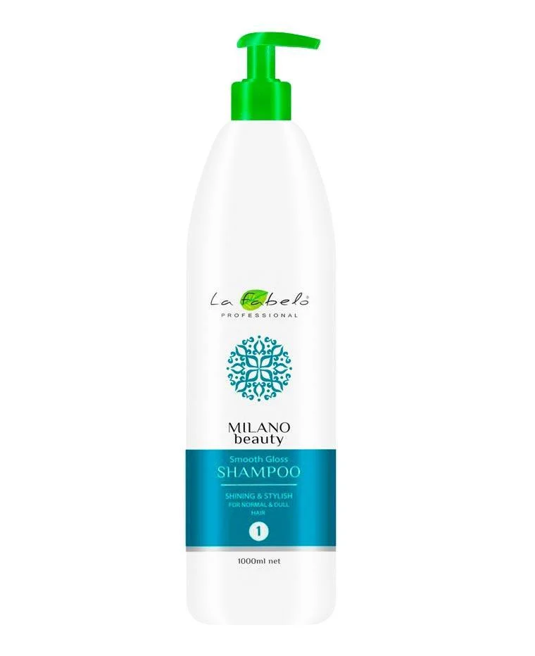 Шампунь для блиску та La Fabelo гладкості волосся, 1 л, la fabelo milano beauty smooth gloss