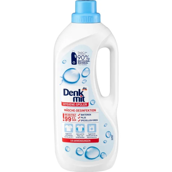 Ополіскувач для білизни дезінфікувальний Denkmit hygiene spuler 99% 1250мл