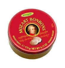 Льодяники mozart Woogie drops woogie зі смаком фісташок, 175 г