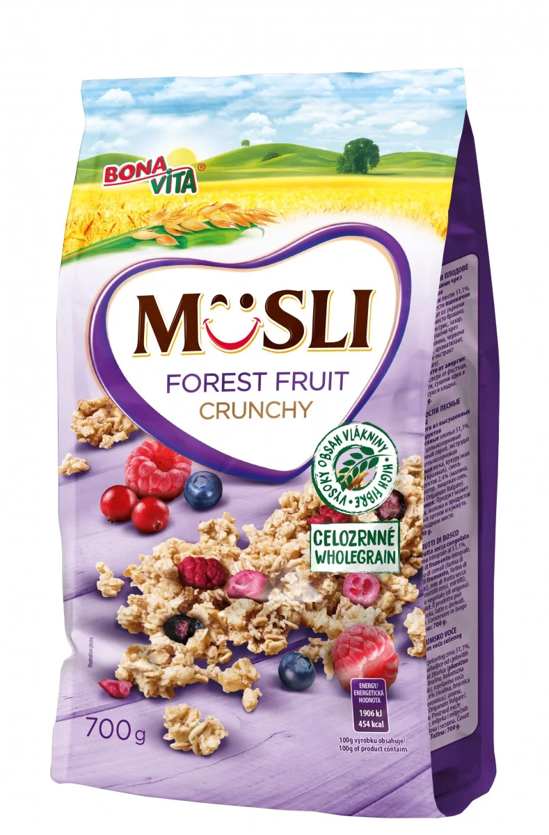 Bona vita мюслі лісові фрукти 700г
