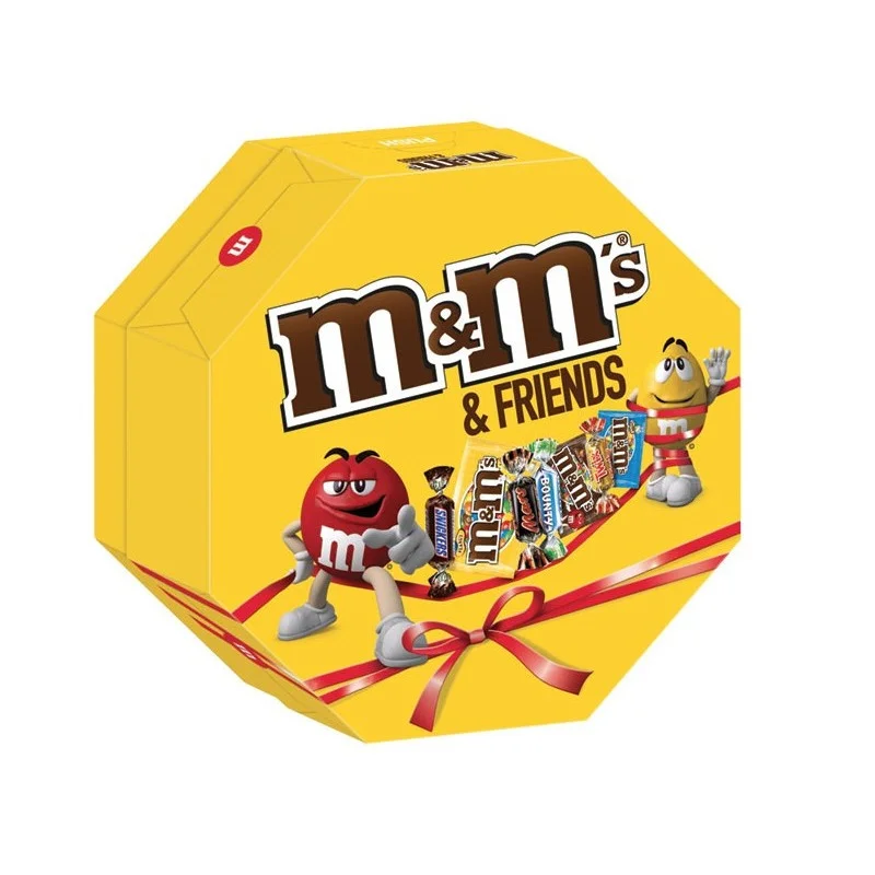 Подарункова коробка M&M з m&m's & friends (179 грамів)