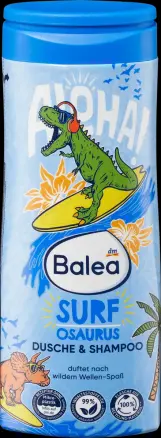 Дитячий гель для душу Balea surfosaurus 300мл