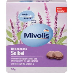 Mivolis halsbonbons salbei льодяники для горла