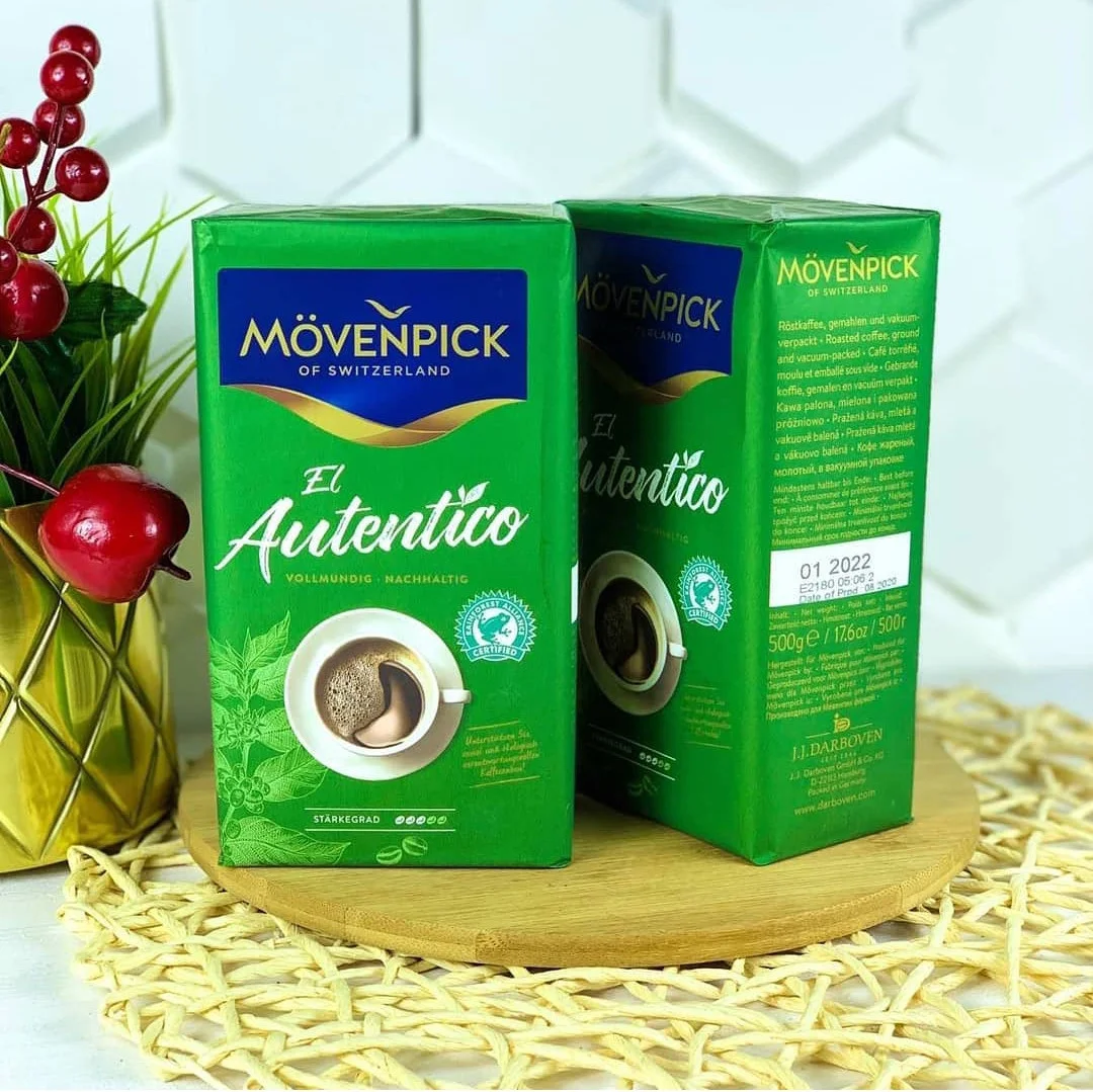 Кофе молотий Movenpick movenpick el autentico, 500г
