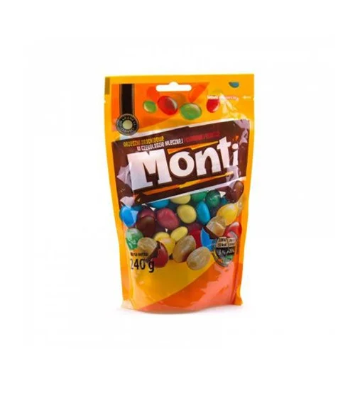 Драже горішки Monti в шоколаді 240г