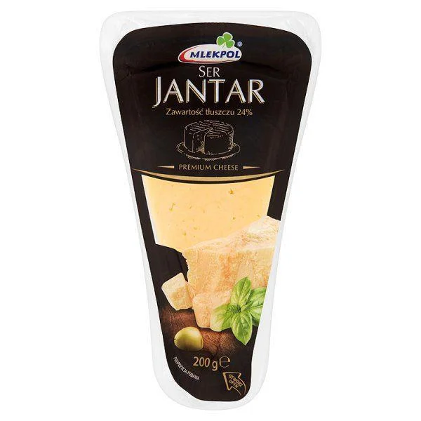 Сир твердий Mlekpol mlekpol jantar 200 г.