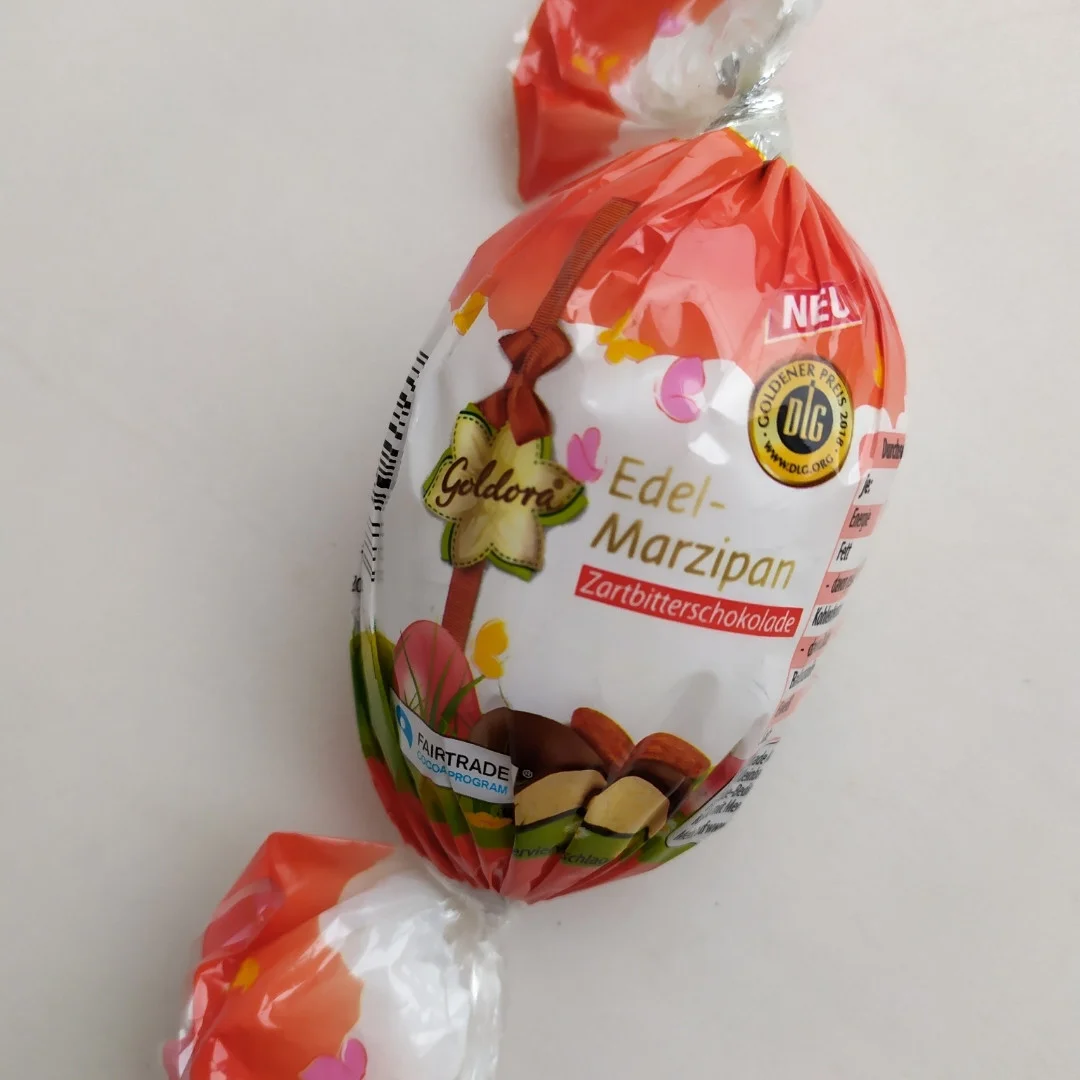 Марципан цукерка GOLDORA edel marzipan goldora молочний (міндаль у шоколаді) 100g
