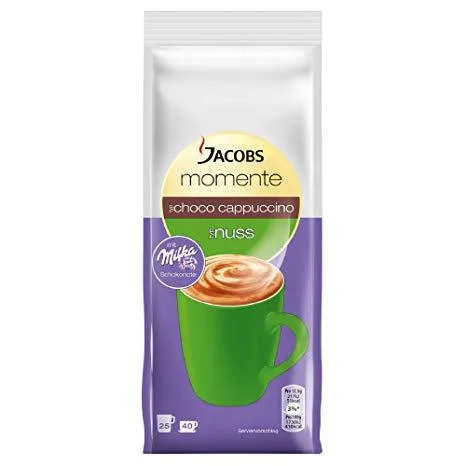 Капучино jacobs Jacobs choco cappuccino nuss с орехом milka 500 гр.