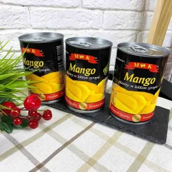 Товар Манго скибочками M&K в легкому сиропі 425г