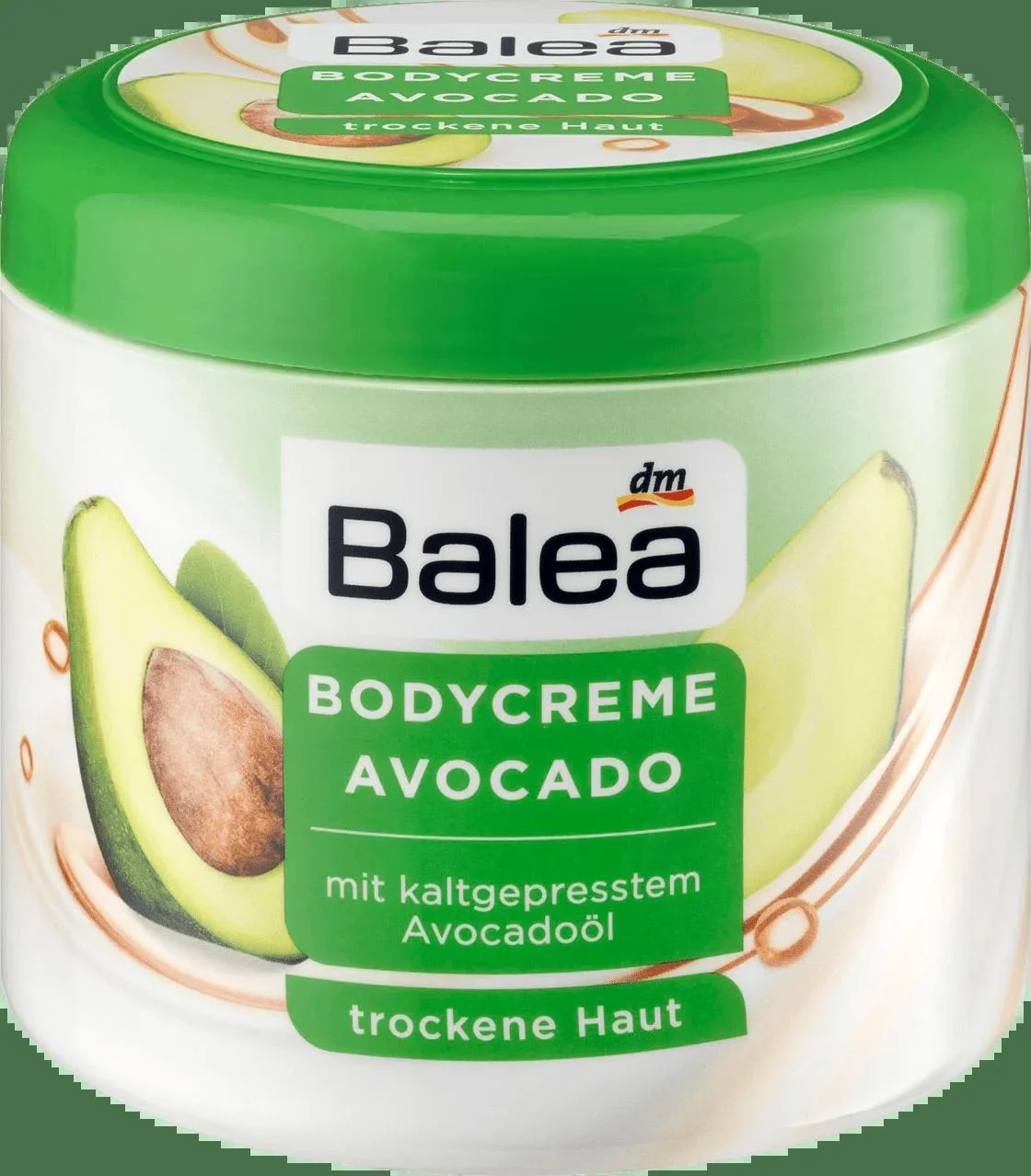 Зволожувальний крем для тіла DMK balea avocado 500мл