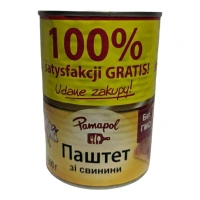 Паштет 100% Pamapol з свинини 390г