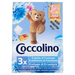 Товар Ароматизатори для гардеробу Coccolino Profumo di Primavera пакетики для ящиків і шаф для білизни 3шт