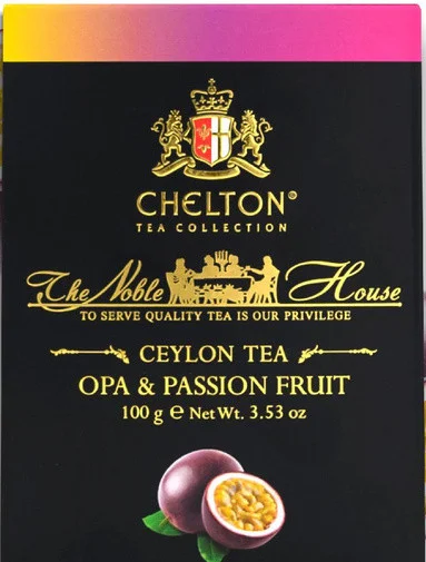 Чай цейлонський чорний 100% Chelton Premium Noble House Opa&Citrus Mix цитрусовий мікс 100г
