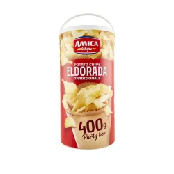 Товар Чіпси картопляні Мега Бокс Amica Eldorada Potato Chips Tradizionale Party Box Паті бокс 400г