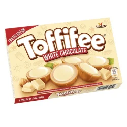 Товар Цукерки з білого шоколаду Storck Toffifee White Chocolate Тофіфе Уайт з лісовими горіхами 15шт 125г
