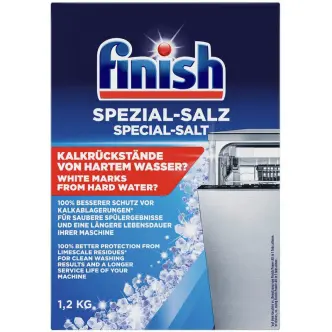 Cіль для посудомийних машин Finish Spezial Salz Фініш захист проти вапняного нальоту 1200г
