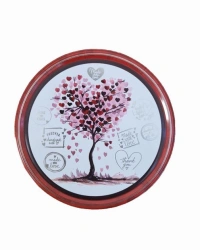Печиво Cвяткове Jacobsens Bakery Hearts Tree Love Сердечка Дерево кохання вершкове Бокс 150г