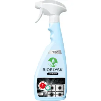 Засіб Емульсія для миття Універсальний Спрей Bioblysk Анти жир для кухні та ванни 500мл