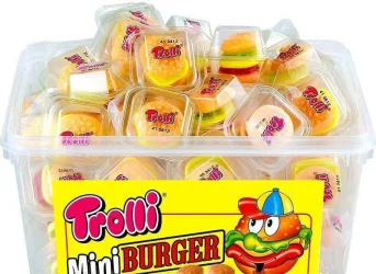 Товар Жувальний мармелад Trolli mini burger 60шт 600г