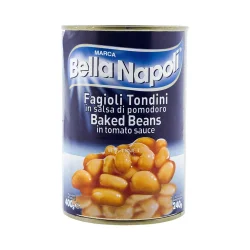 Товар Квасоля Біла запечена Bella Napoli Fagioli Tondini Baked Beans в томатному соусі 400мл