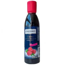 Товар Крем соус з Бальзамічним оцтом Italiamo Crema con Aceto Balsamico di Modena e Lampone Італьямо Малина 250мл