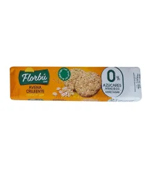 Товар Печиво без Цукру Florbu Avena Crujiente Crunchy Oat Sugar Free Флорбу цільнозернове Вівсяне з Злаками 8шт 150г