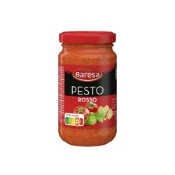 Товар Соус паста Baresa Pesto Rosso Pecorino Бареса Россо з сиром Пекоріно Червона 190мл