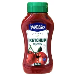 Товар Кетчуп томатний Madero Ketchup Lagodny Stolowy Мадеро лагідний Солодкий 560г