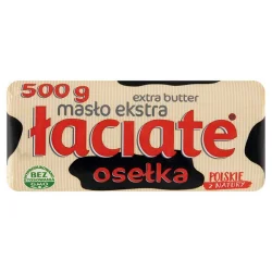 Товар Масло вершкове Laciate Maslo Extra Oselka extra butter Ласіате Екстра 83 відсоткове коровяче 500г