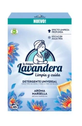 Порошок пральний Універсальний Lavandera Limpia Cuida Detergente Universal Aroma Marsella Лавандера Марсельське мило 85прань 4700г