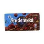 Шоколад Studentska з вишнею, 180 г