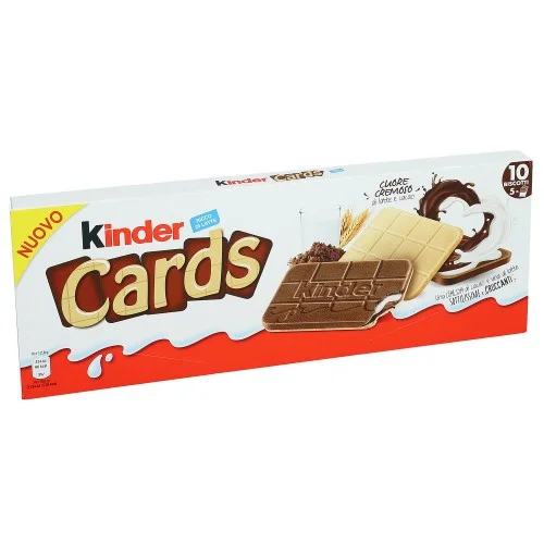 Печиво KINDER CARDS 128 грамів
